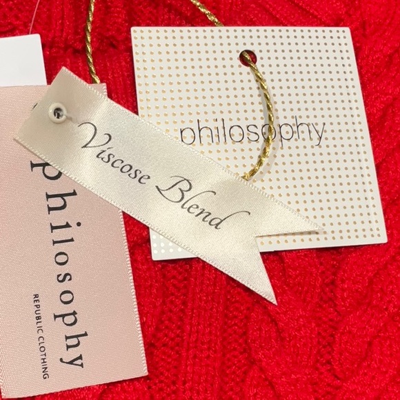Philosophy Sweater NWT - Picture 8 of 10